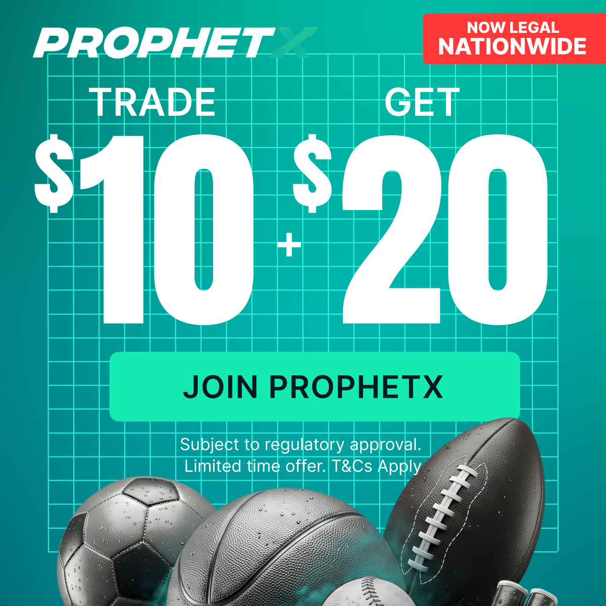 ProphetX — your sports prediction market. Trade $50 and get $75 with code RANKPREDICTS.